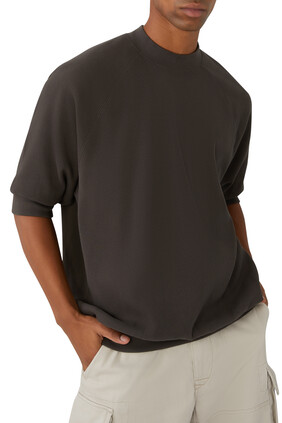 Short-Sleeve Crewneck Sweatshirt